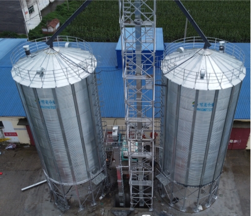 安徽农业 2-300T小麦仓项目