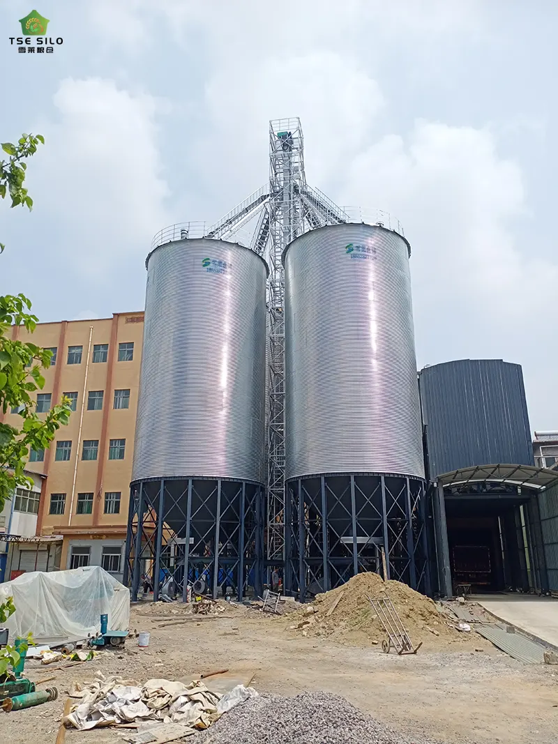 锥底粮食钢板仓