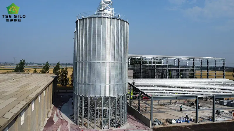大型粮食钢板仓建设 大型粮食钢板仓建设
